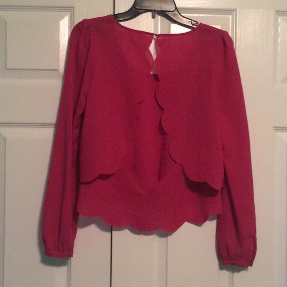 Pink open back top! - Picture 3 of 3